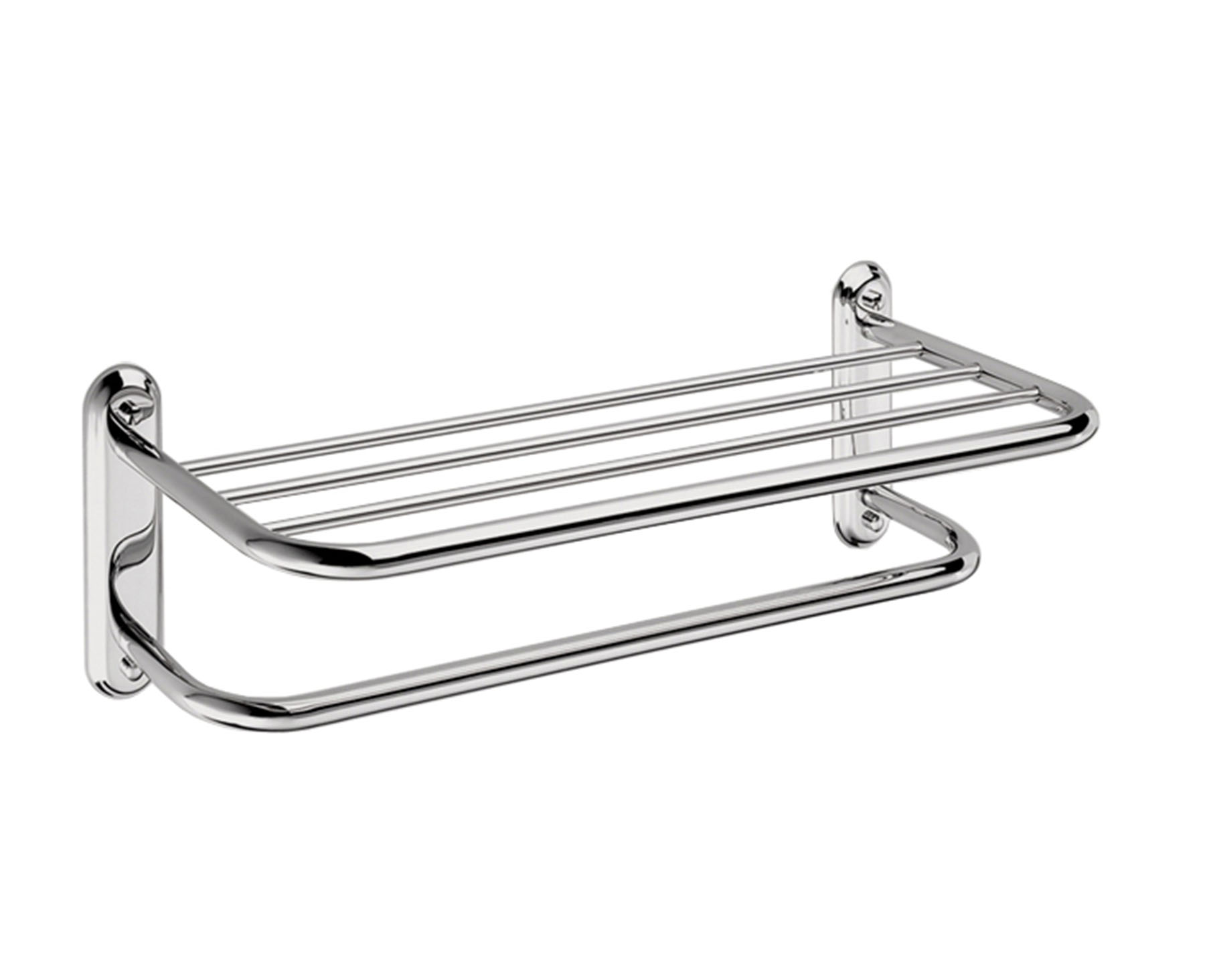 Hotel Two Tier Towel Rack 25" in 